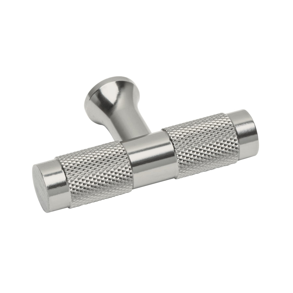 Perilla metálica estilo ' Segovia', níquel satinado, HERMEX PER-131