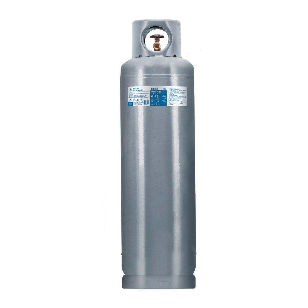 Cilindro portátil para gas LP, 30kg (66lb) FOSET CILG-30