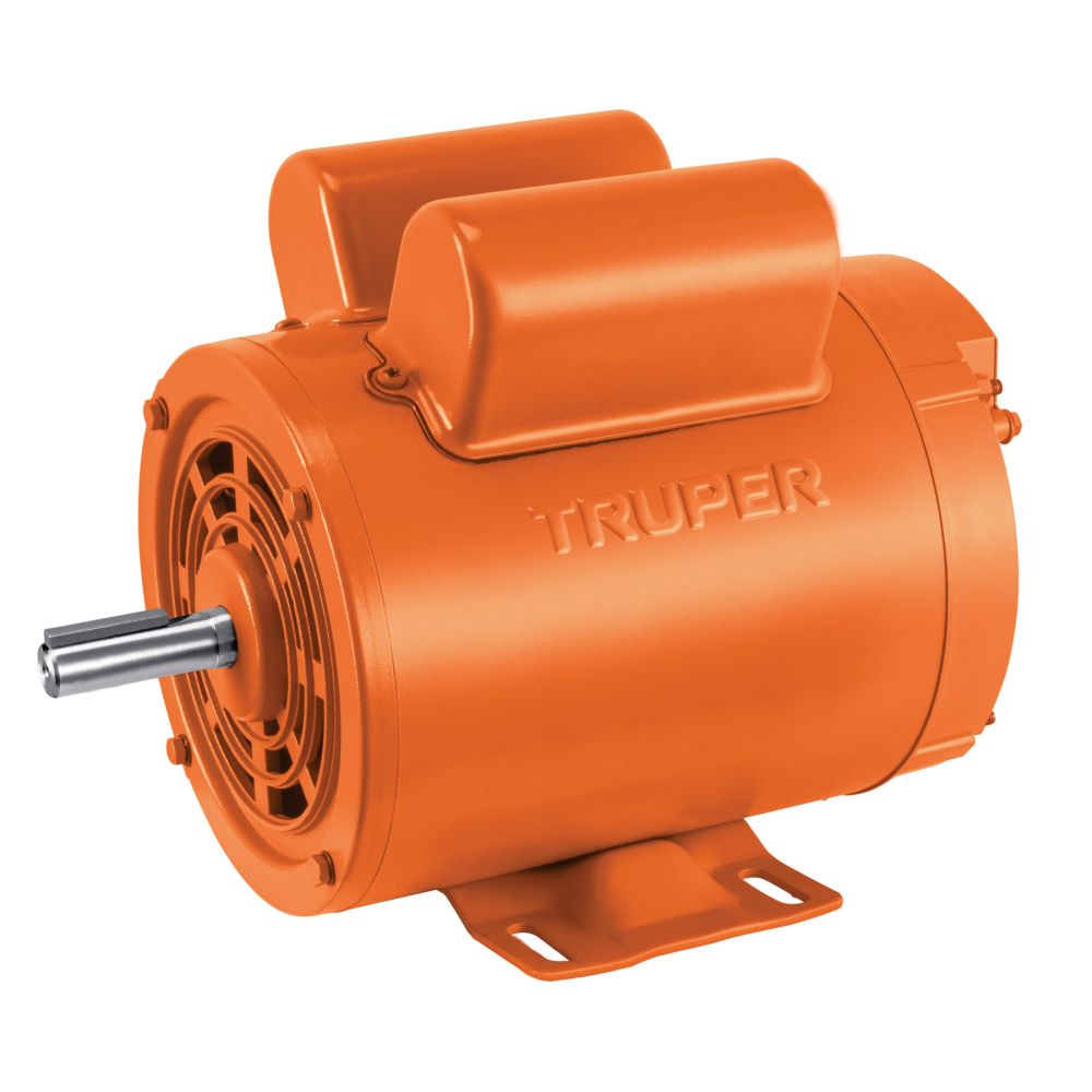 Motor eléctrico monofásico de 1 HP, baja velocidad, TRUPER MOE-1B