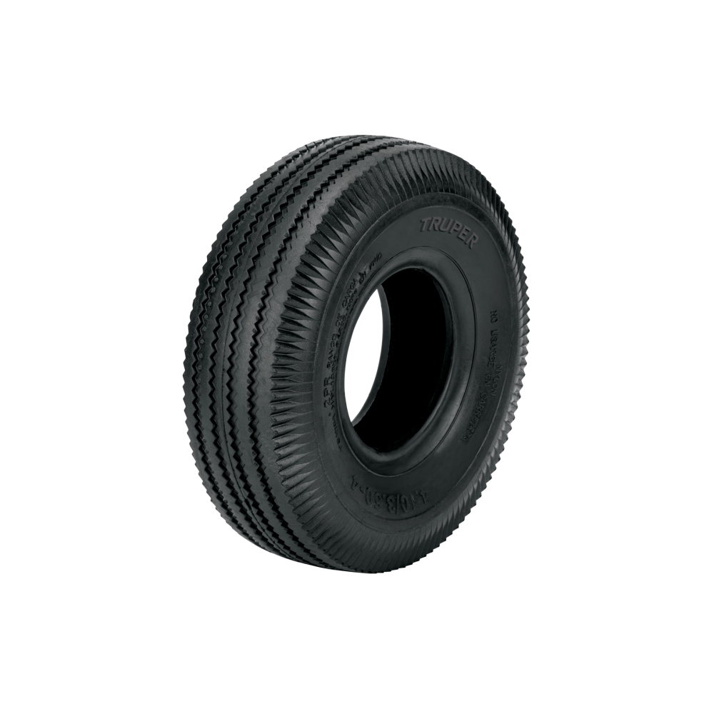 Rueda neumática de 10' sin cámara, TRUPER N10