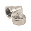 Codo 90° para PEALPE, 1/2', con rosca hembra, FOSET PPG-12H