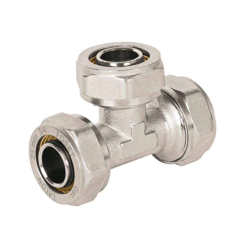 Tee para PEALPE, 3/4', FOSET PPG-34T