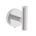 Gancho sencillo metálico acabado cromo, FOSET TÚBIG TBA-73