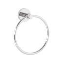 Toallero argolla metálico acabado cromo, FOSET TÚBIG TBA-77