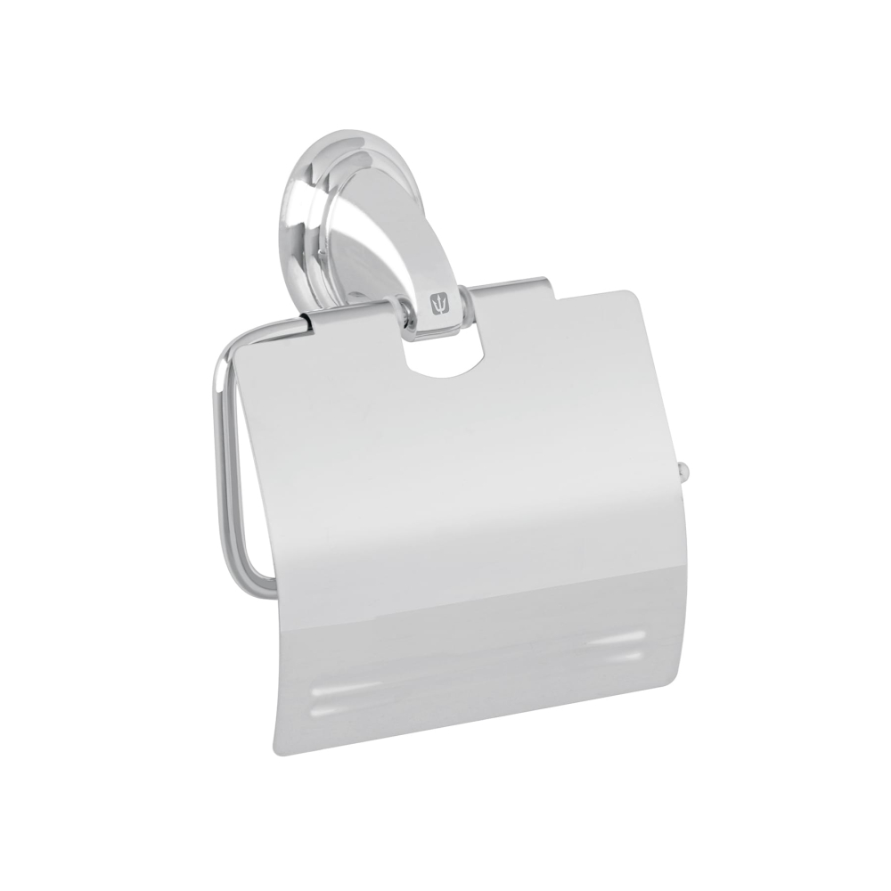 Portarrollo con cubierta, cromo, FOSET AQUA AQA-82