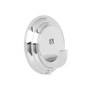 Gancho sencillo para toallas, cromo, FOSET AQUA AQA-83