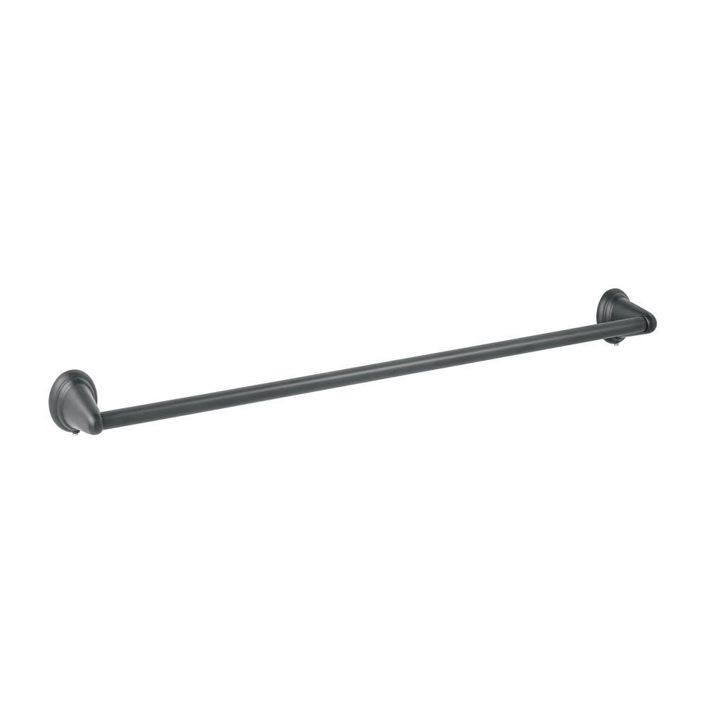 Toallero de barra largo, negro, FOSET AQUA AQA-86M