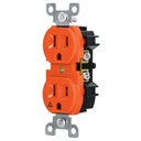 Contacto dúplex, tierra aislada, 15 A, línea standard CODO-TAS