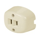 Contacto de sobreponer sencillo sin tierra, Volteck COSO-S