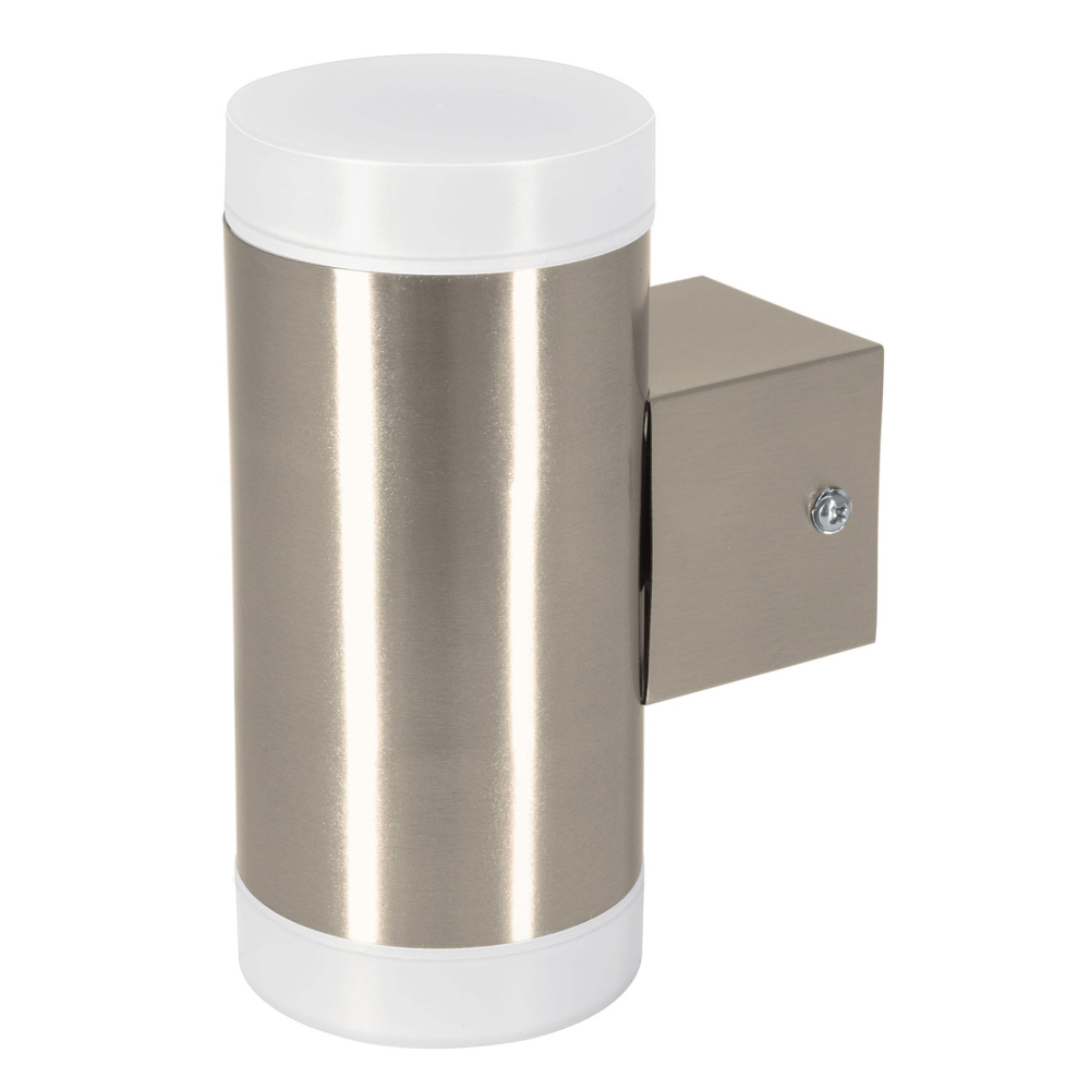 Arbotante LED exterior 10 W 3000K 2 spots, 7x17 cm, VOLTECK ARB-211L