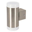 Arbotante decorativo de LED 10 W 2 spots luz cálida, Volteck ARB-211L