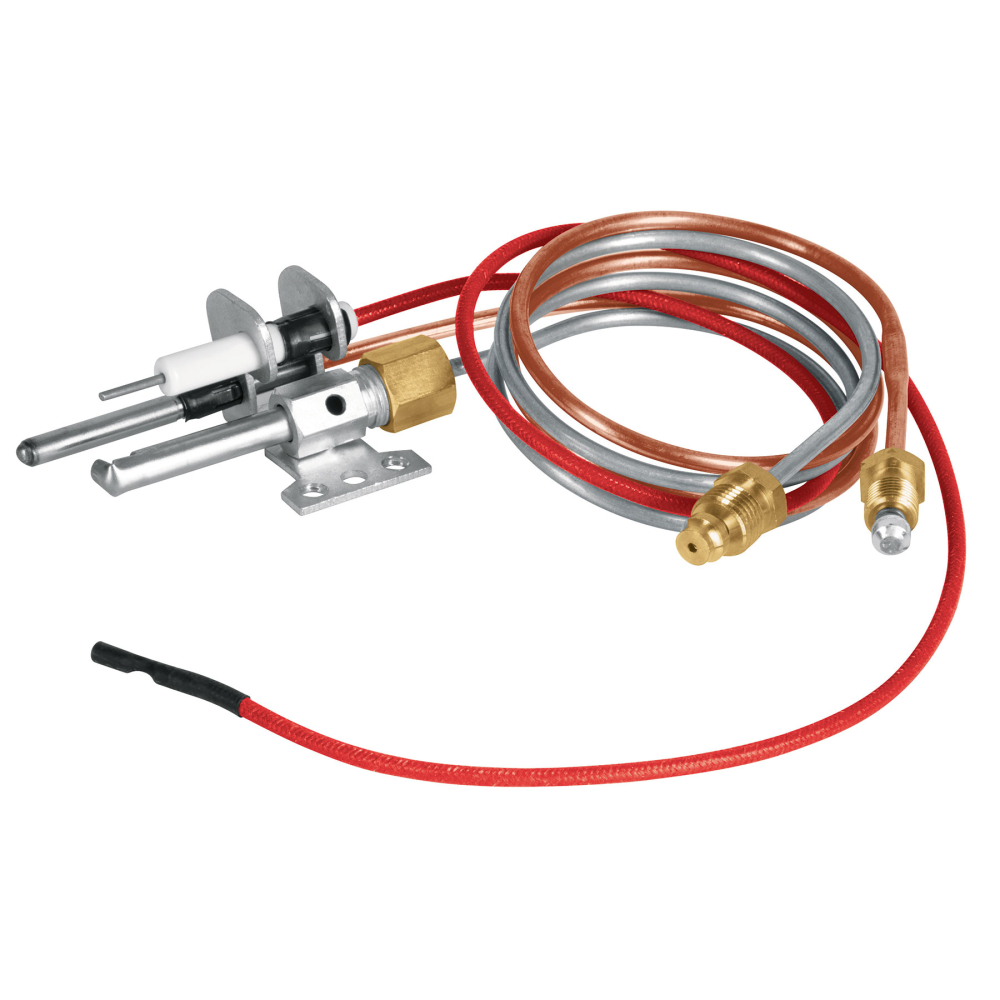 Termopar tipo flauta con bujía, 60 cm, FOSET TEPAR-60FB