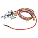 Termopar tipo flauta con bujía, 60 cm, FOSET TEPAR-60FB