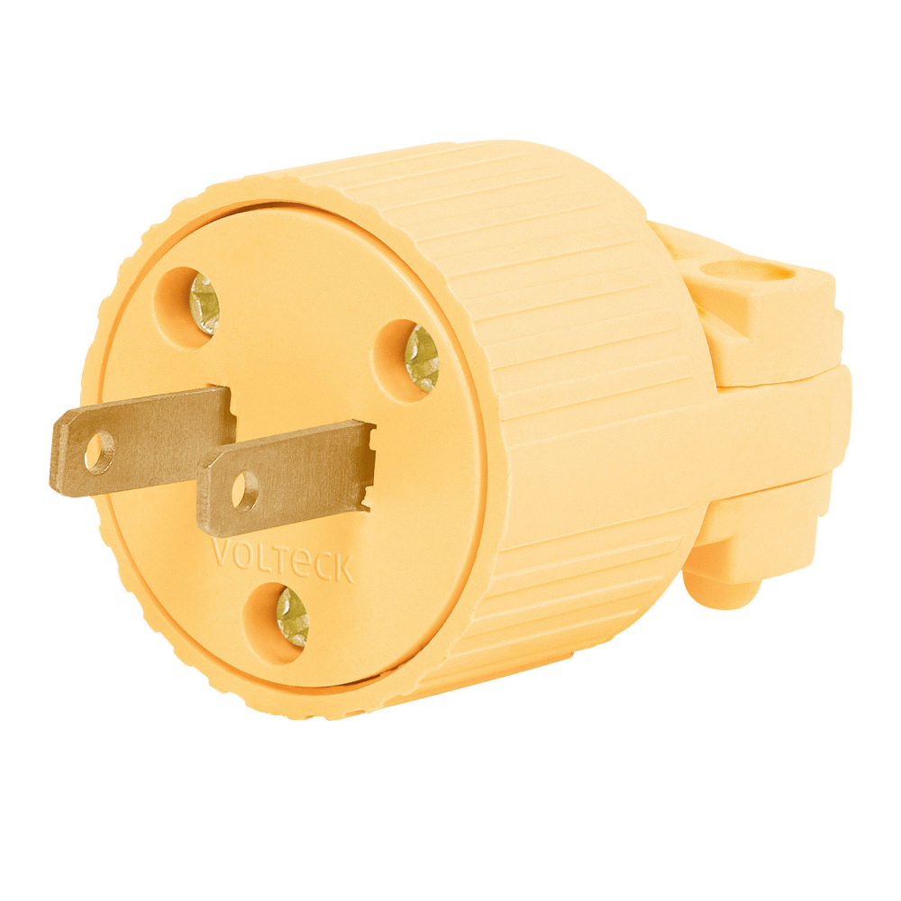 Clavija industrial plástica polarizada, VOLTECK CLP-S