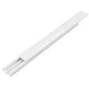 Canaleta de 2 vías 10 x 20 mm, con división, VOLTECK CAN-1020D