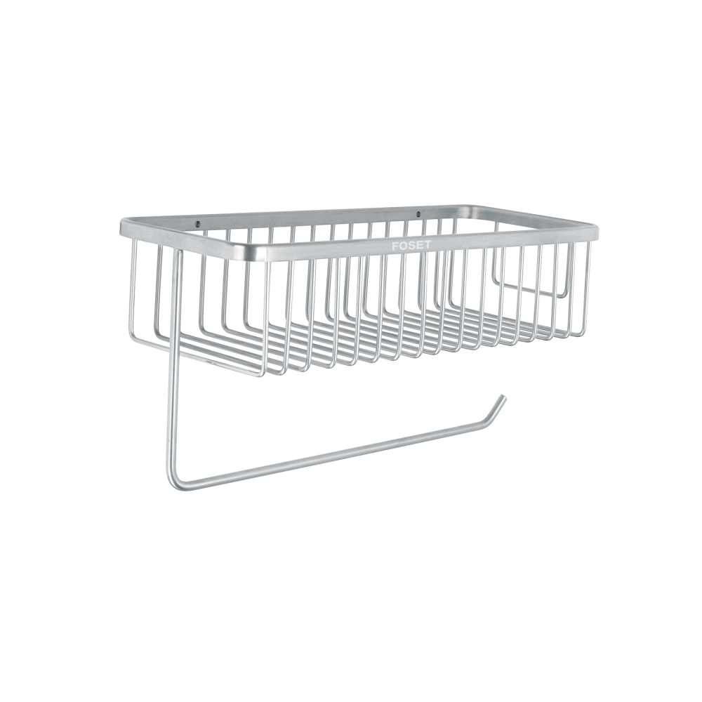 Portarrollo y especiero en cromo para cocina, FOSET RIVIERA RIA-95