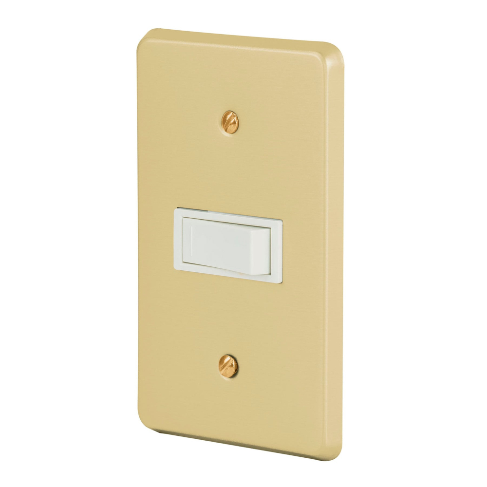 Placa armada con interruptor sencillo, línea Económica PA-APSE-E