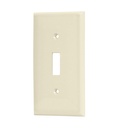 Placa de ABS para interruptor vertical, Standard, marfil PPAP-S