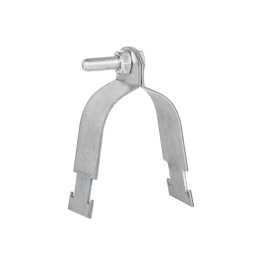 Abrazadera para perfil monocanal de 2', VOLTECK PU-2A