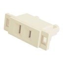 Contacto sencillo, sin tierra, línea Económica, Volteck CO-E