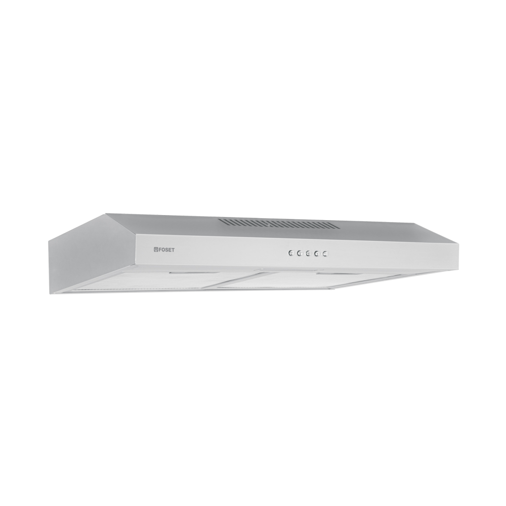 Campana extractora 60cm, empotrable, acero inoxidable, FOSET CAME-60