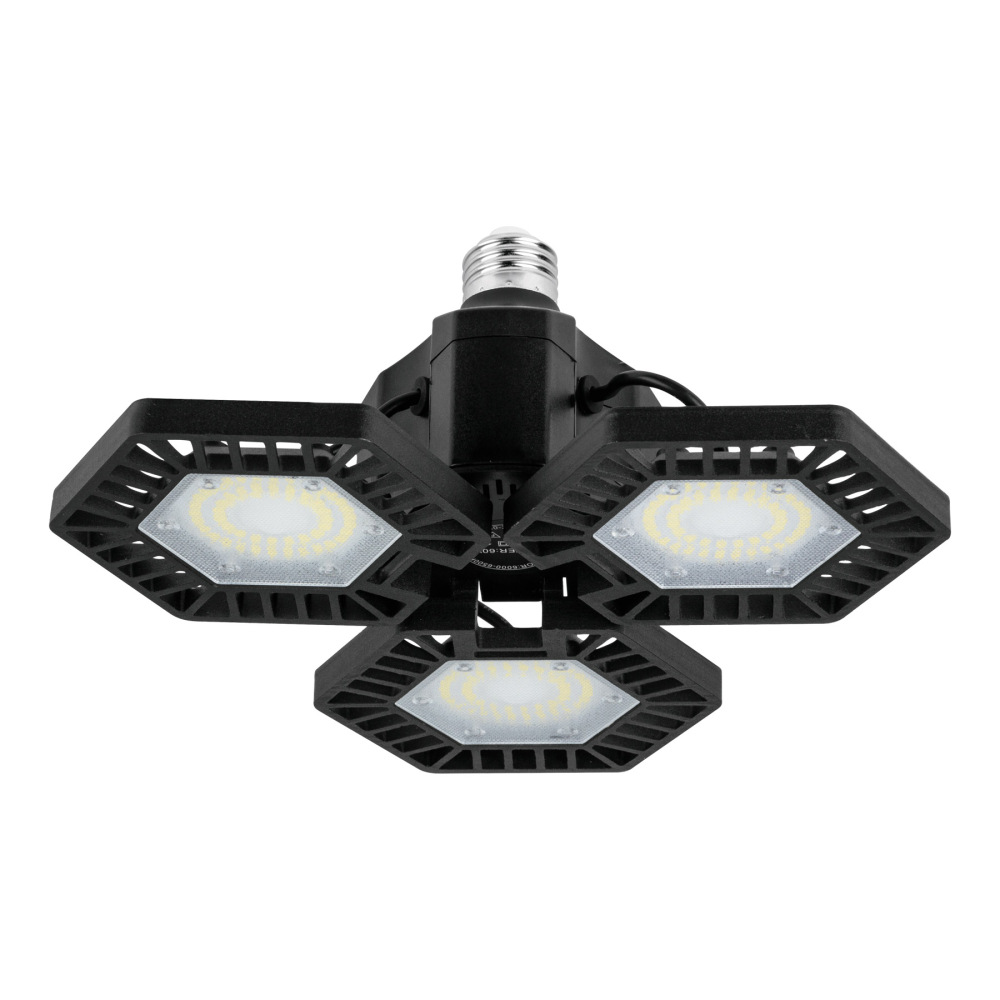 Luminario de LED 50 W, aluminio con 3 paneles abatibles ABA-700L