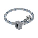 Manguera p/WC, aluminio, 1/2' x 7/8', 50 cm, plástico/latón FWC-P50