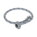 Manguera p/WC, aluminio, 1/2' x 7/8', 60 cm, plástico/latón FWC-P60