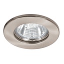 Luminario redondo satín spot fijo, lámpara no incluida EMP-102S