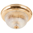 Luminario decorativo 15x28 cm pantalla cristal, s/lámparas SOB-101S