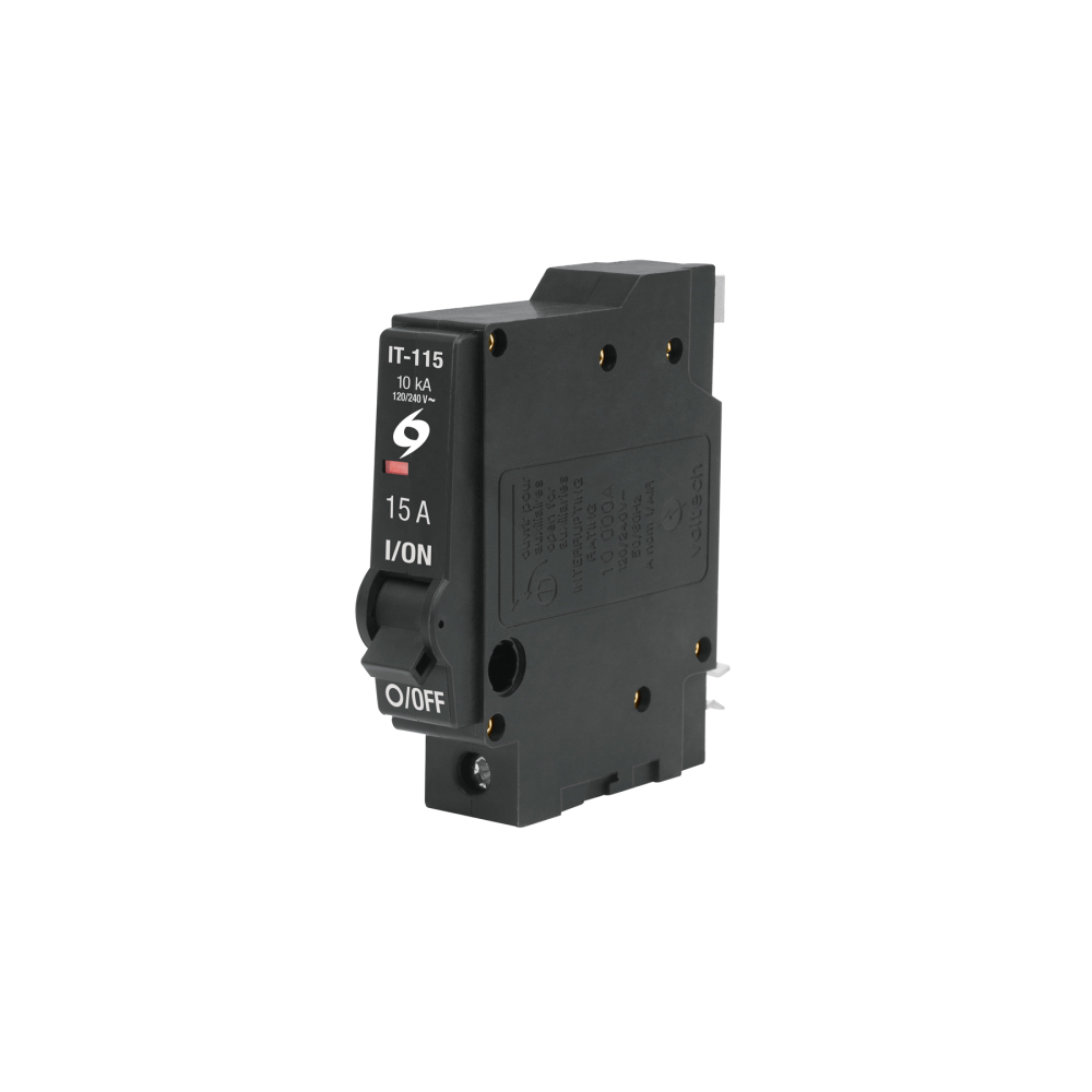 Interruptor de 1 polo 15 A, enchufable en blíster, VOLTECK IT-115