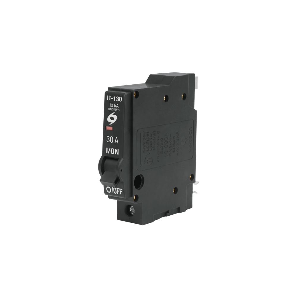 Interruptor de 1 polo 30 A, enchufable en blíster, VOLTECK IT-130
