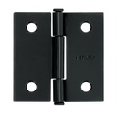 Bisagra cuadrada 2', negro mate, cabeza plana, HERMEX BC-206P