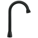 Cuello tipo bar para mezcladora de lavabo, negro mate, AQUA AQCR-60M