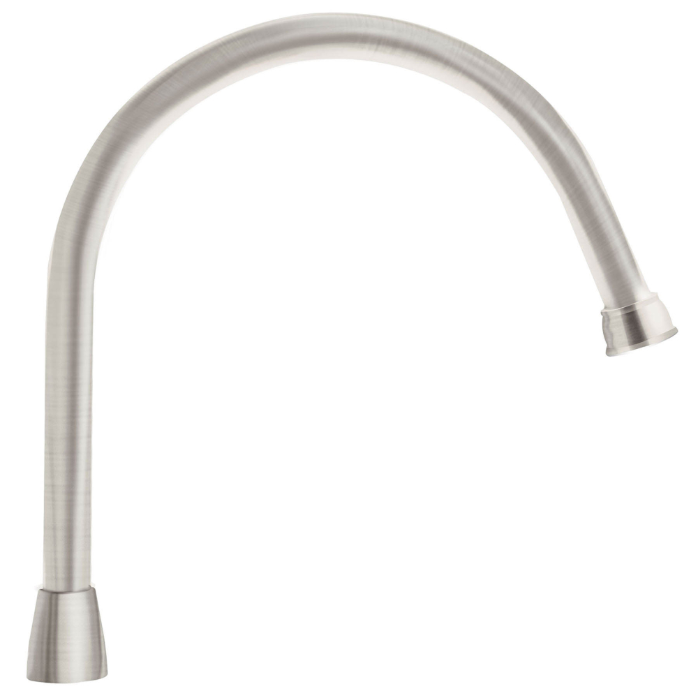 Cuello largo para mezcladora de fregadero, satín, AQUA AQCR-80N