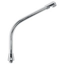 Cuello tipo cobra para mezcladora de fregadero, cromo, AQUA AQCR-90