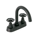 Mezcladora p/lavabo,bar,manerales redondos,negro mate, TÚBIG TBM-61M