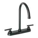 Mezcladora para fregadero,manerales palanca,negro mate TÚBIG TBF-82M