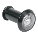 Mirilla de seguridad, 180°, lente de vidrio, negro mate MIRI-6