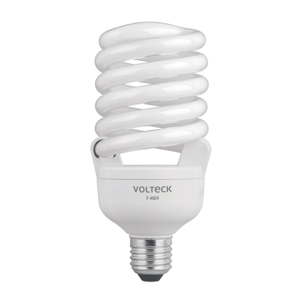 Lámpara espiral T4 45 W alta potencia luz de día, caja F-45E4