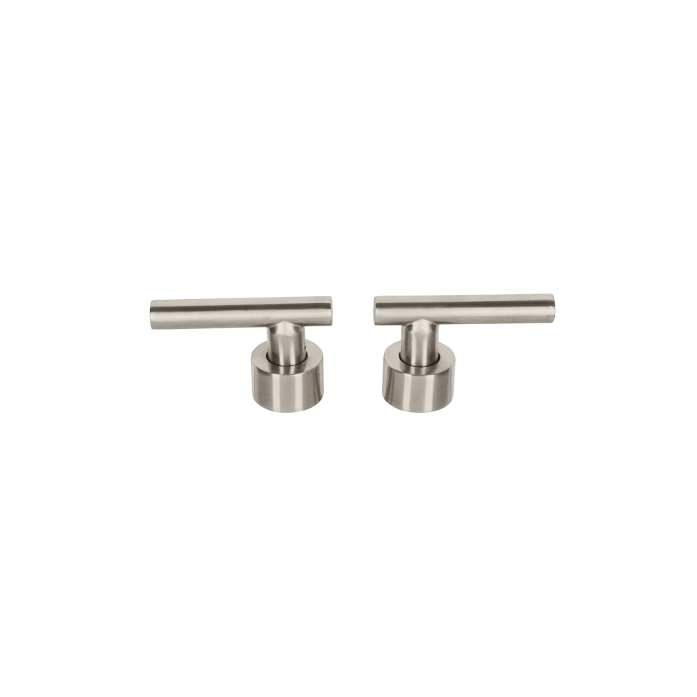 Juego de 2 manerales para mezcladora, palanca, satín, TÚBIG TBMM-62N