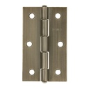 Bisagra rectangular 3-1/2 x 2-1/8', latón antiguo, HERMEX BR-352