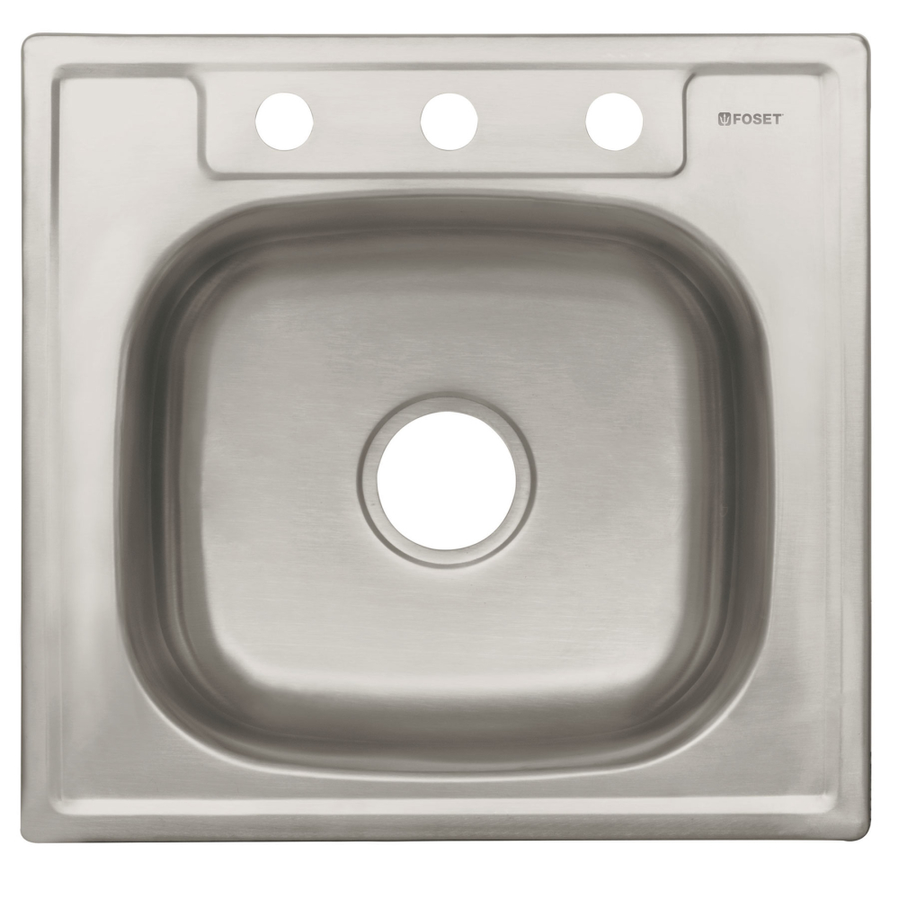 Tarja de empotrar sencilla 50x53cm, FOSET BASIC TA-553B