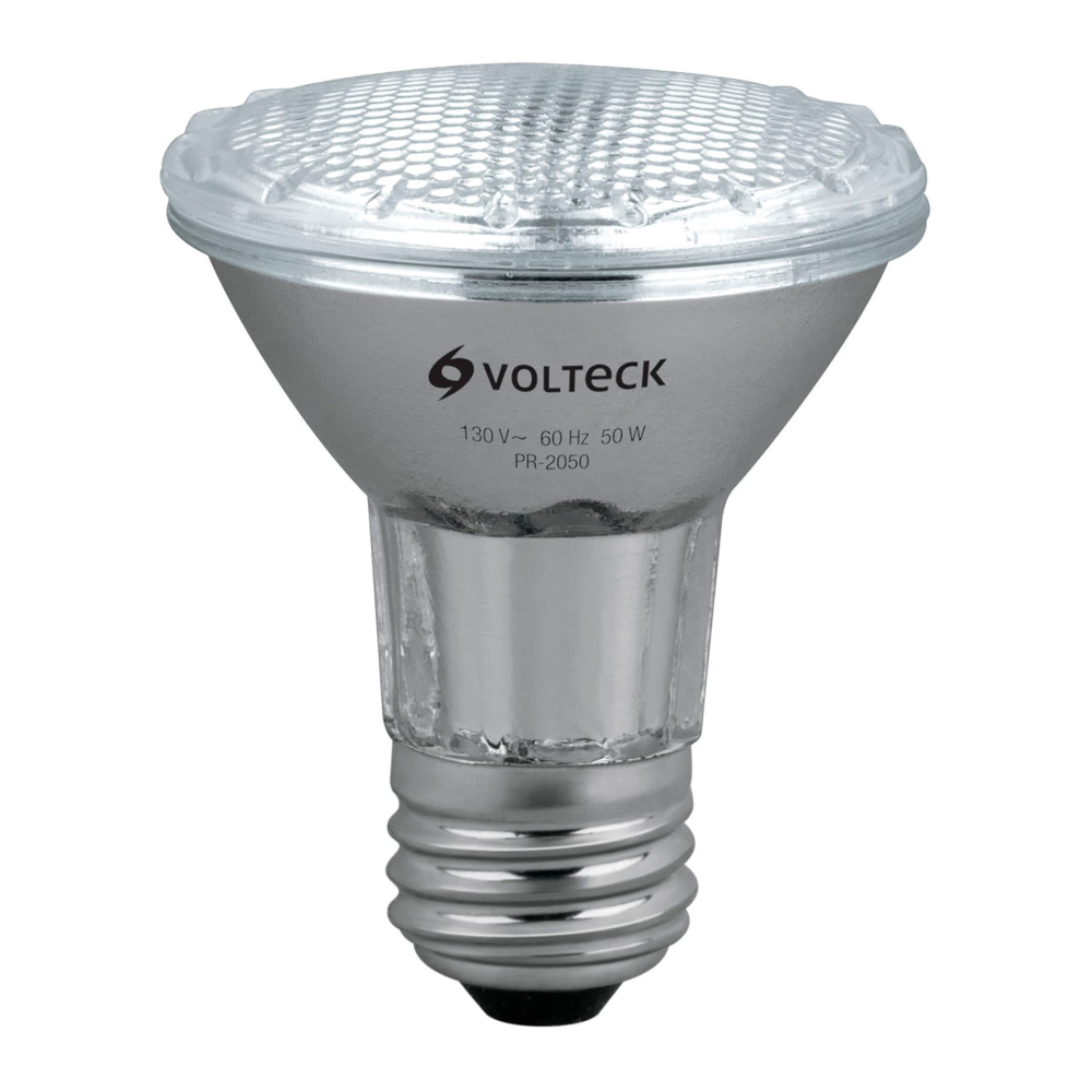 Lámpara de halógeno 50 W tipo PAR 20, en caja, VOLTECK PR-2050
