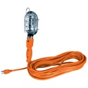 Lámpara de taller con canastilla metálica 14.5 m, VOLTECK LAT-15M