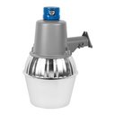 Luminario suburbano con foco LED 40W 6500K y sensor de luz SUB-821F