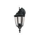 Arbotante tipo farol tradicional suspendido p/exterior negro ARB-103S