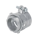 Conector recto 1' para tubo flexible metálico, VOLTECK CTF-1R