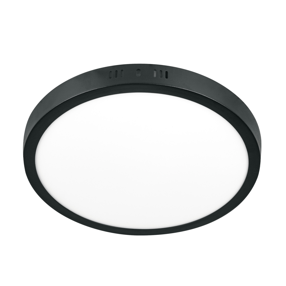 Luminario LED plafón 24W 6500K, redondo, negro, VOLTECK PLA-229L