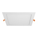 Luminario LED plafón 18W 3000K ultradelgado cuadrado VOLTECK EMP-402LC
